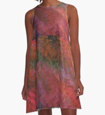 English Autumn Monet A-Line Dress