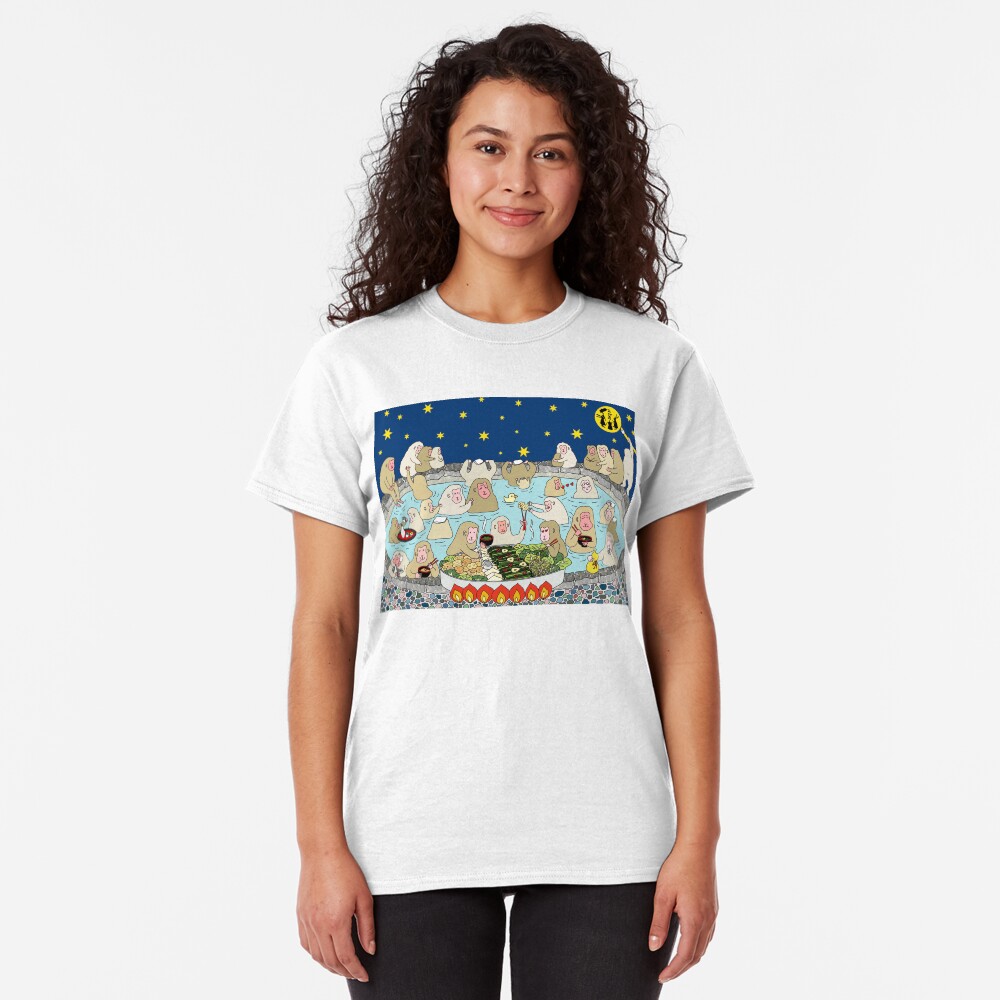 Snow Monkeys in Spa Classic T-Shirt