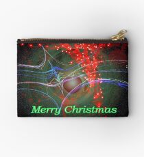 Red tree lights Studio Pouch