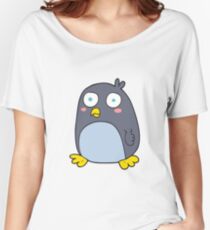 cartoon penguin Women's Relaxed Fit T-Shirt
