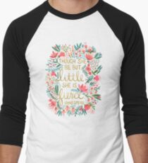 Klein und heftig Baseballshirt mit 3/4-Arm