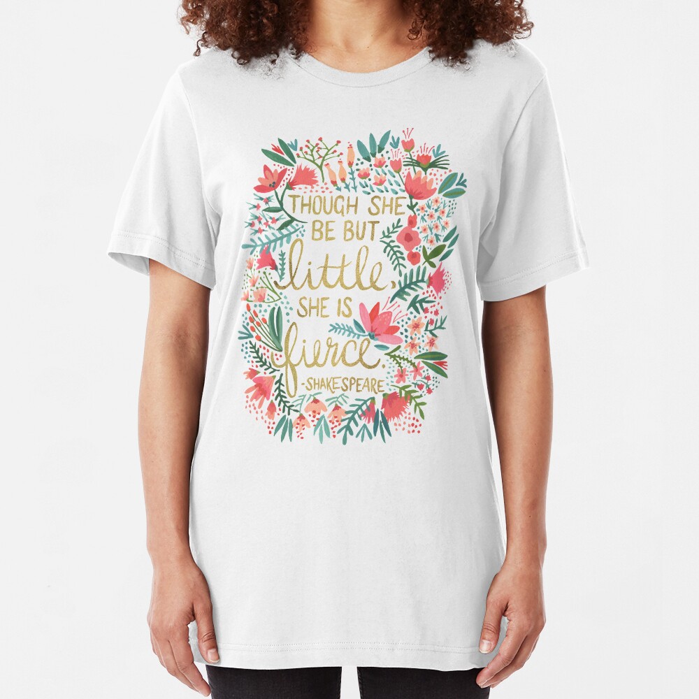 Klein und heftig Slim Fit T-Shirt