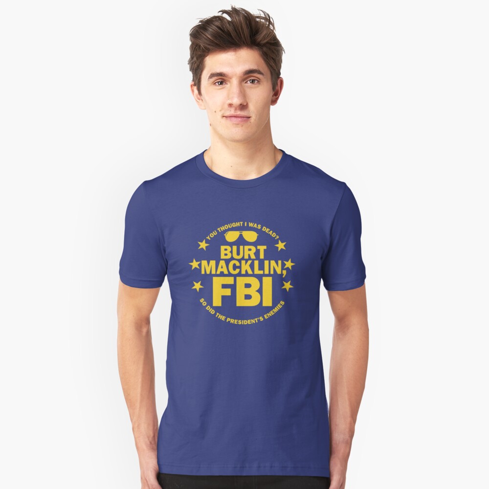 burt macklin shirt