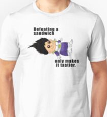 Defeating a Sandwich. Unisex T-Shirt