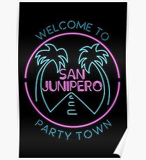 Party Town Poster