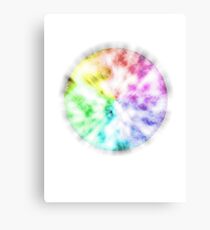 Rainbow Cloud Burst Metal Print