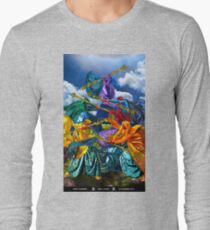 5 of Wands Long Sleeve T-Shirt