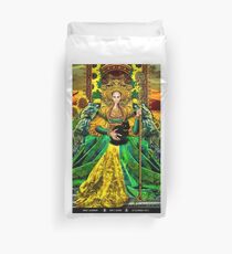 Queen of Wands Duvet Cover