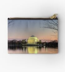 Jefferson Memorial at Dusk Studio Pouch