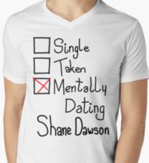 Mentally Dating Shane Dawson Men's V-Neck T-Shirt