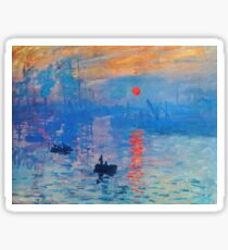 Impression, Sunrise Sticker