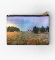 Sunrise in a valley of mists Studio Pouch