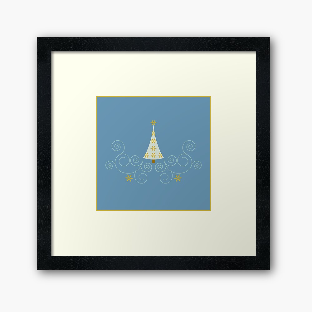 Holiday Greetings! Framed Art Print