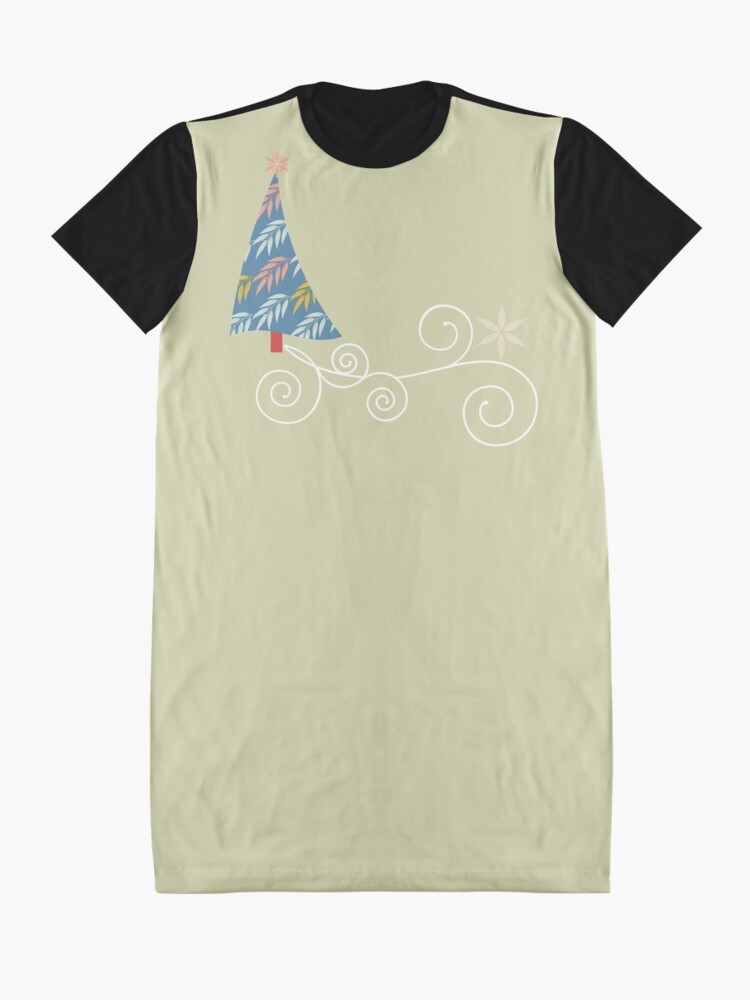 Alternate view of Happy Holidays! Graphic T-Shirt Dress