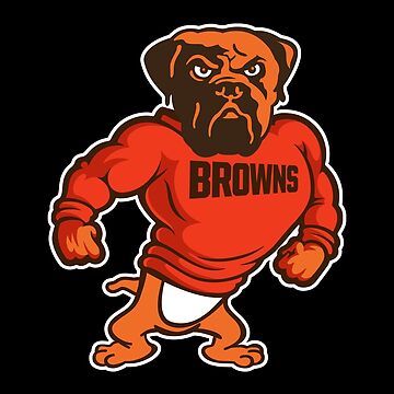 Cleveland Browns Elf Logo Helmet Magnet Cleveland Browns Football Die-cut  MAGNET