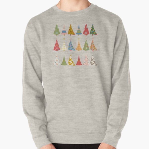 Christmas Trees Pullover Sweatshirt