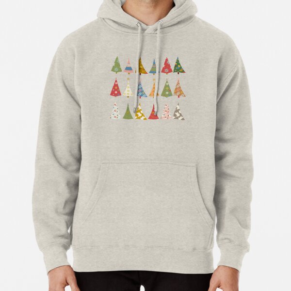 Christmas Trees Pullover Hoodie