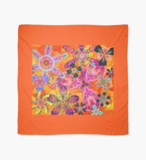 Floral Kaleidoscope 3 Scarf
