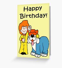Jamie and his Magic Torch Birthday Greeting Card