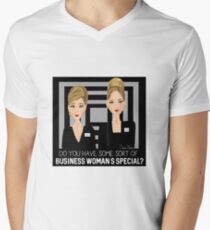 Romy & Michele - Business Women Men's V-Neck T-Shirt