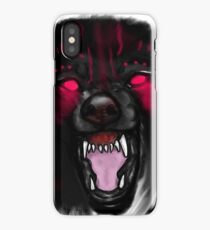Red Markings. iPhone Case/Skin