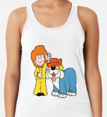 Jamie and his Magic Torch Racerback Tank Top