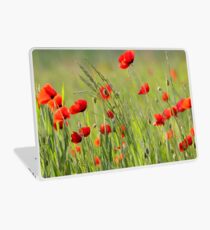 Poppy plantation Laptop Skin