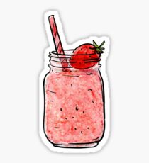Pegatina STRAWBERRY SMOOTHIE STICKER