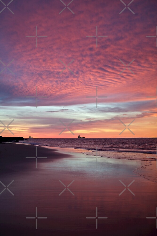 "Sunrise in Broome, Pearl Coast near the Kimberley in Western Australia