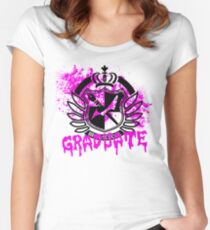 DanganRonpa - Absolvent von Hope's Peak Tailliertes Rundhals-Shirt