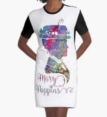 Mary Poppins Graphic T-Shirt Dress