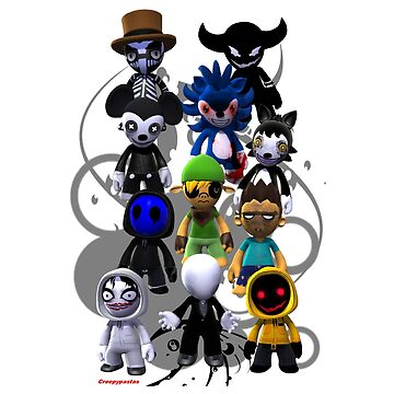 Creepypasta All Characters  Sticker by fantasmahappy