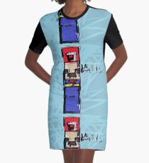 Mario Squared Graphic T-Shirt Dress