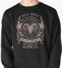 Sudadera cerrada Todos los hombres son creados iguales, pero solo los mejores nacen en abril