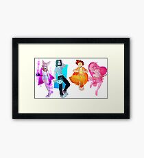 player select Framed Print