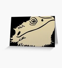 Bearded Dragon - Bearded Dragon Greeting Card