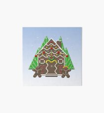 Holiday Gingerbread House Art Board