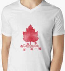 Oh Canada Men's V-Neck T-Shirt