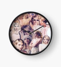 Chanel Oberlin - Emma Roberts Collage Clock