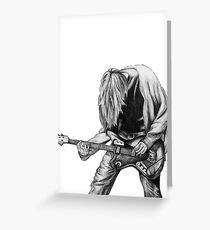Negative Creep Greeting Card