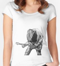 Negative Creep Women's Fitted Scoop T-Shirt