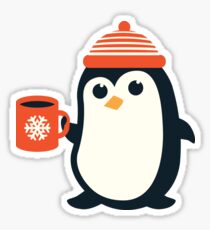 Penguin the Cute Penguin Winter Adorable Animal Sticker