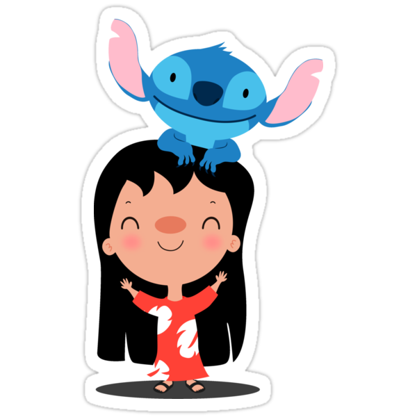 "Lilo & Stitch friends" Stickers by mruburu | Redbubble