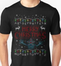 MERRY CHRISTMAS FROM THE UPSIDE DOWN! Unisex T-Shirt