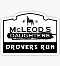 McLeod's Daughters Drovers Run Sticker