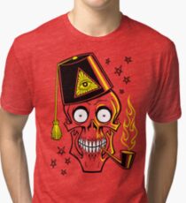 MR. BONES Tri-blend T-Shirt