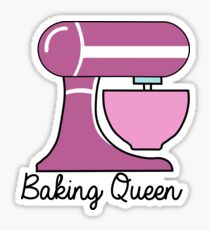Baking Queen Sticker