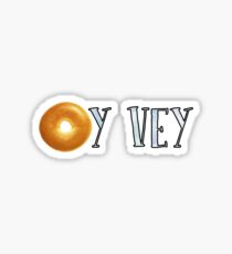 Oy Vey Bagel Sticker