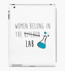 Women Belong in the Lab iPad Case/Skin