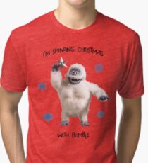 Bumble for Christmas Tri-blend T-Shirt